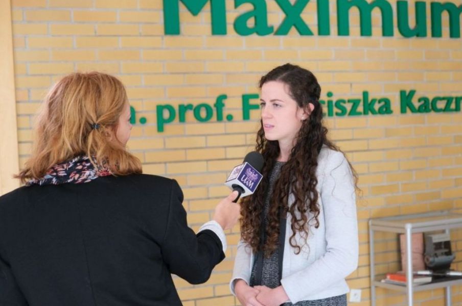 zdjęcie z wywiadu studia UAM  dot. Centrum Neuronautyki Poznawczej