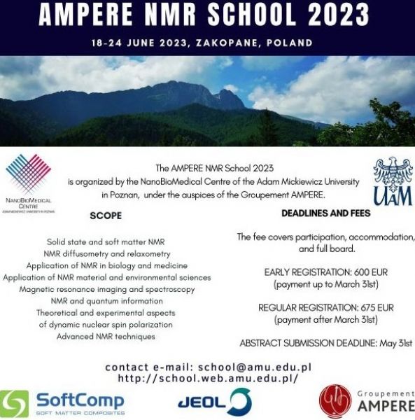 plakat promujący konferencję Amper Schoolę 