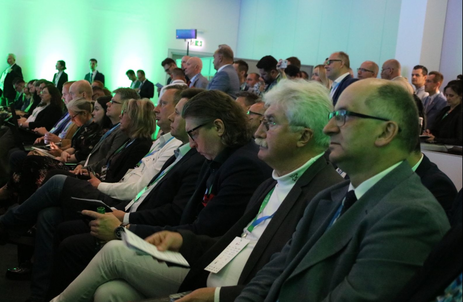 na widowni wśród uczestników forum prof. M. Banaszak