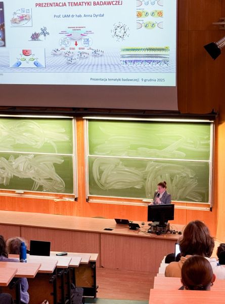 Prezentacja tematyki badawczej jednostek Wydziału dla studentów - relacja ze spotkania