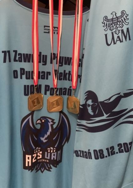 Sukcesy pływackie naszego studenta Jacka Zalewskiego