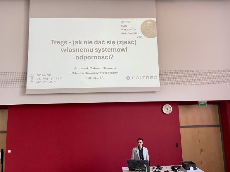 Relacja z drugiego Wykładu Noblowskiego dr. n. med. Mateusza Gliwińskiego