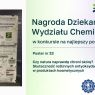 Nagrody za najlepsze postery dla członków Zakładu Chemii Stosowanej