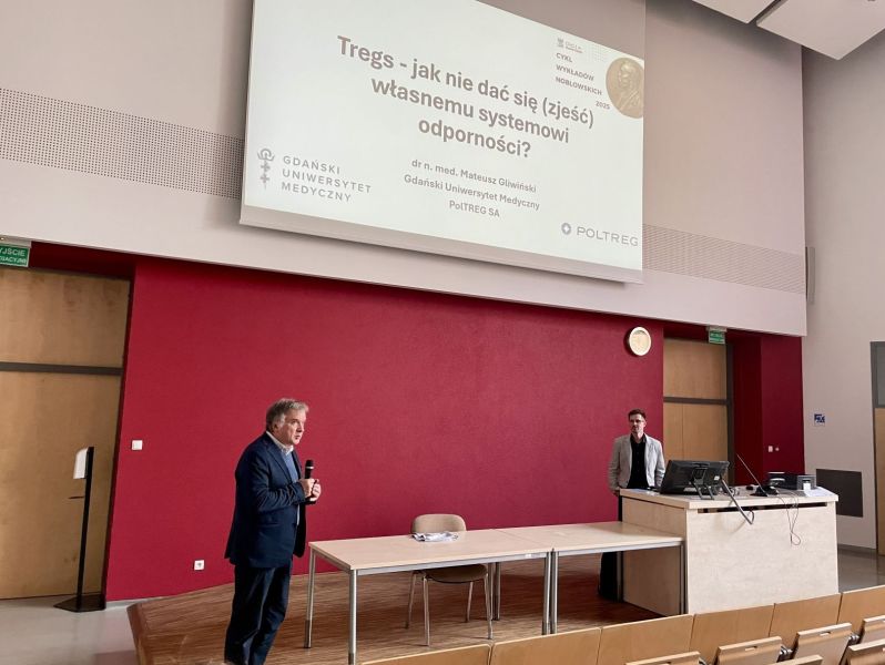 Relacja z drugiego Wykładu Noblowskiego dr. n. med. Mateusza Gliwińskiego