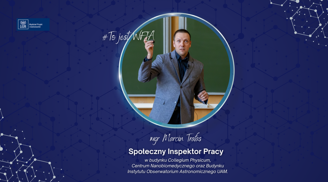 na zdjęciu prof. Marcin Trafas