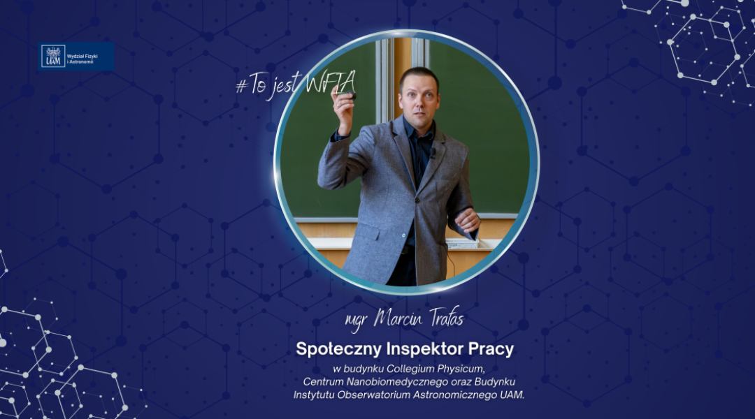 na zdjęciu prof. Marcin Trafas