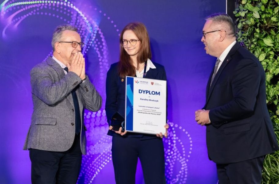 Kolejny sukces dr inż. Karoliny Brończyk!