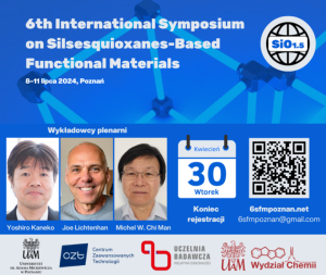 Konferencja 6th International Symposium on Silsesquioxanes-Based Functional Materials