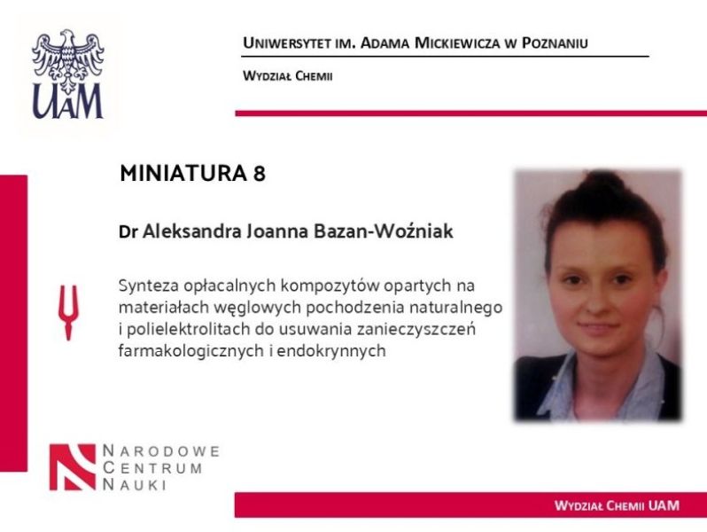 na zdjęciu p. dr Aleksandra Bazan-Woźniak