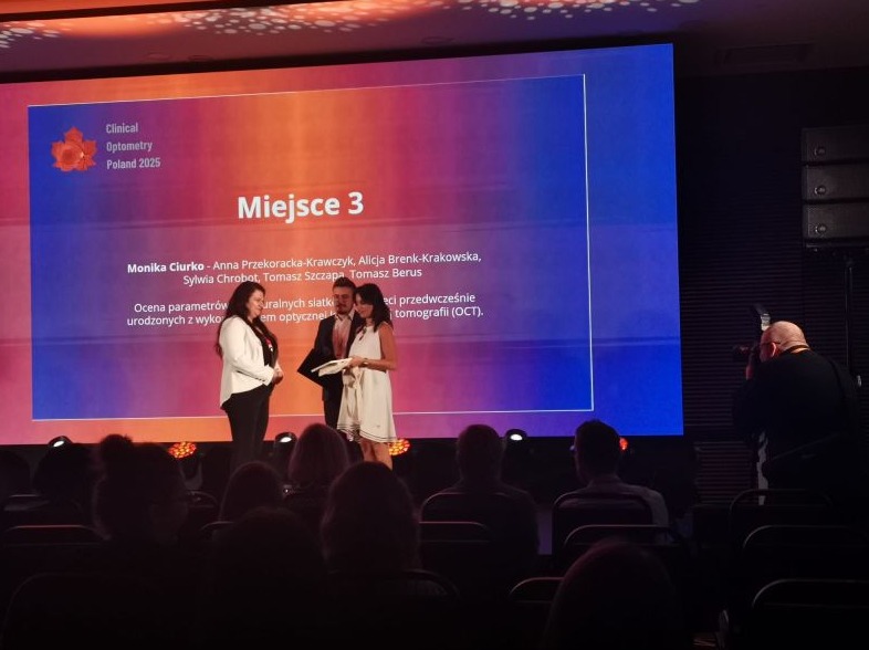 ceremonia wręczenia nagród „Złote Skrzydła Optometrii i Optyki”