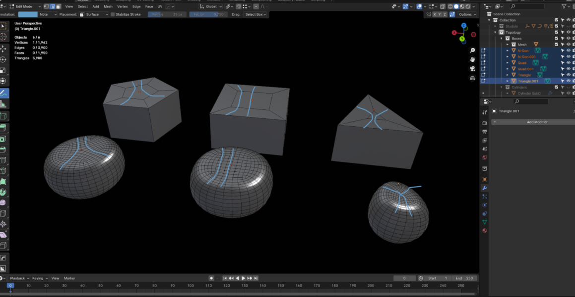 Modelowanie 3D dla środowisk VR w Blender 