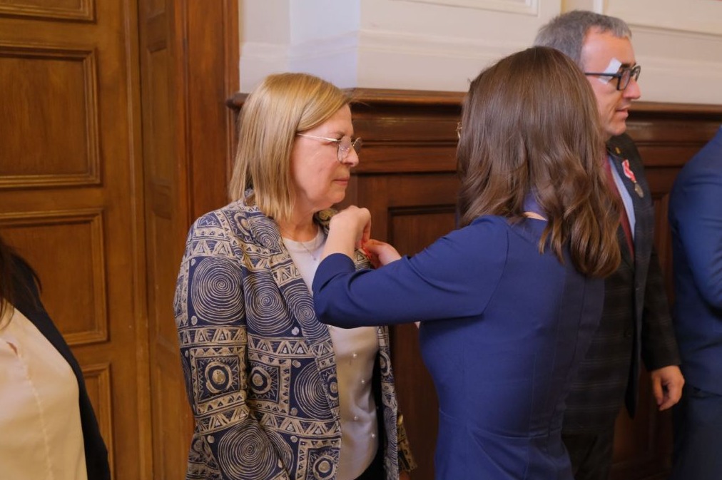 uroczystosć wręczenia Medali UAM i KEN