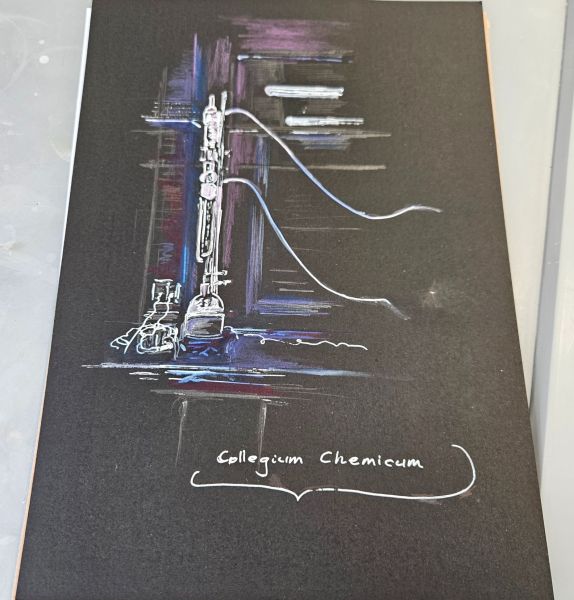 Wizyta grupy Urban Sketchers Poland na Wydziale Chemii