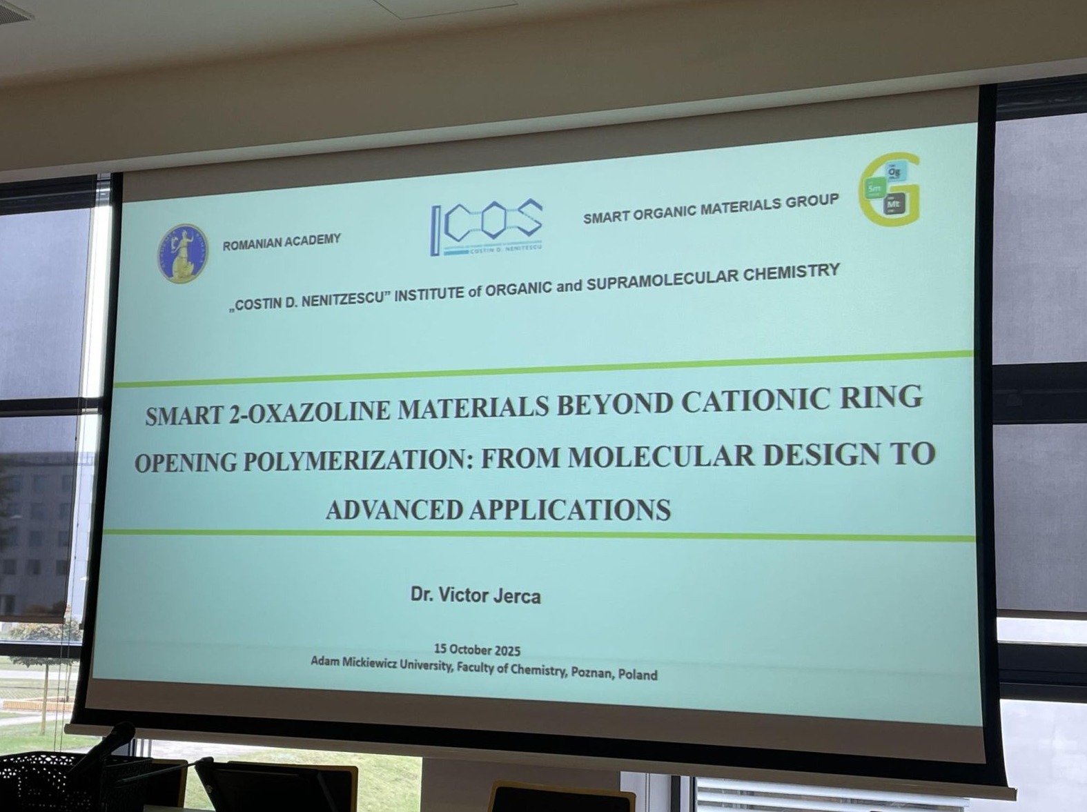 Wykład dr. inż. Valentina Victora Jercy