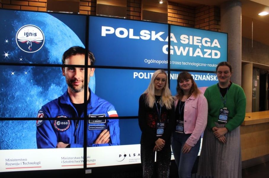 spotkanie z drugim polskim astronautą dr Sławoszem Uznańskim-Wiśniewskim