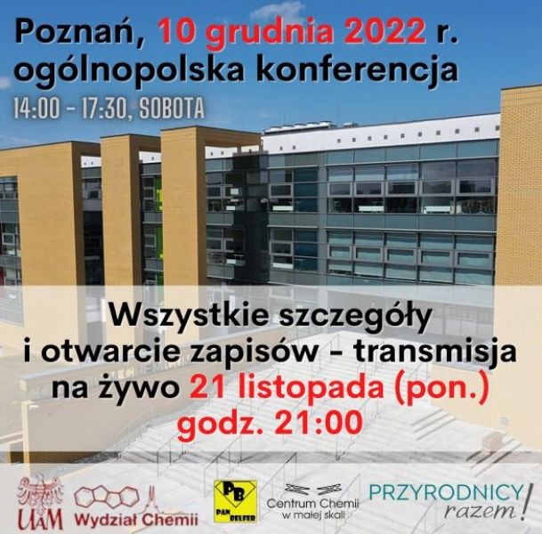 plakat dotyczacy ogłoszenia o konferencji