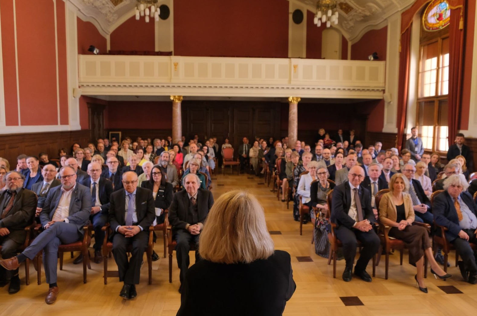 uroczystosć wręczenia Medali UAM i KEN