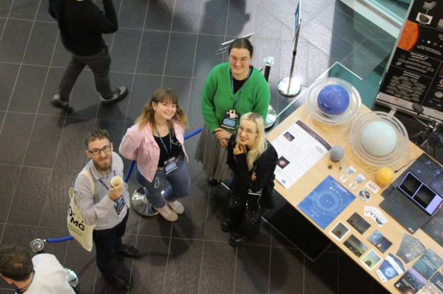 spotkanie z drugim polskim astronautą dr Sławoszem Uznańskim-Wiśniewskim