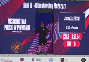 Sukcesy pływackie naszego studenta Jacka Zalewskiego