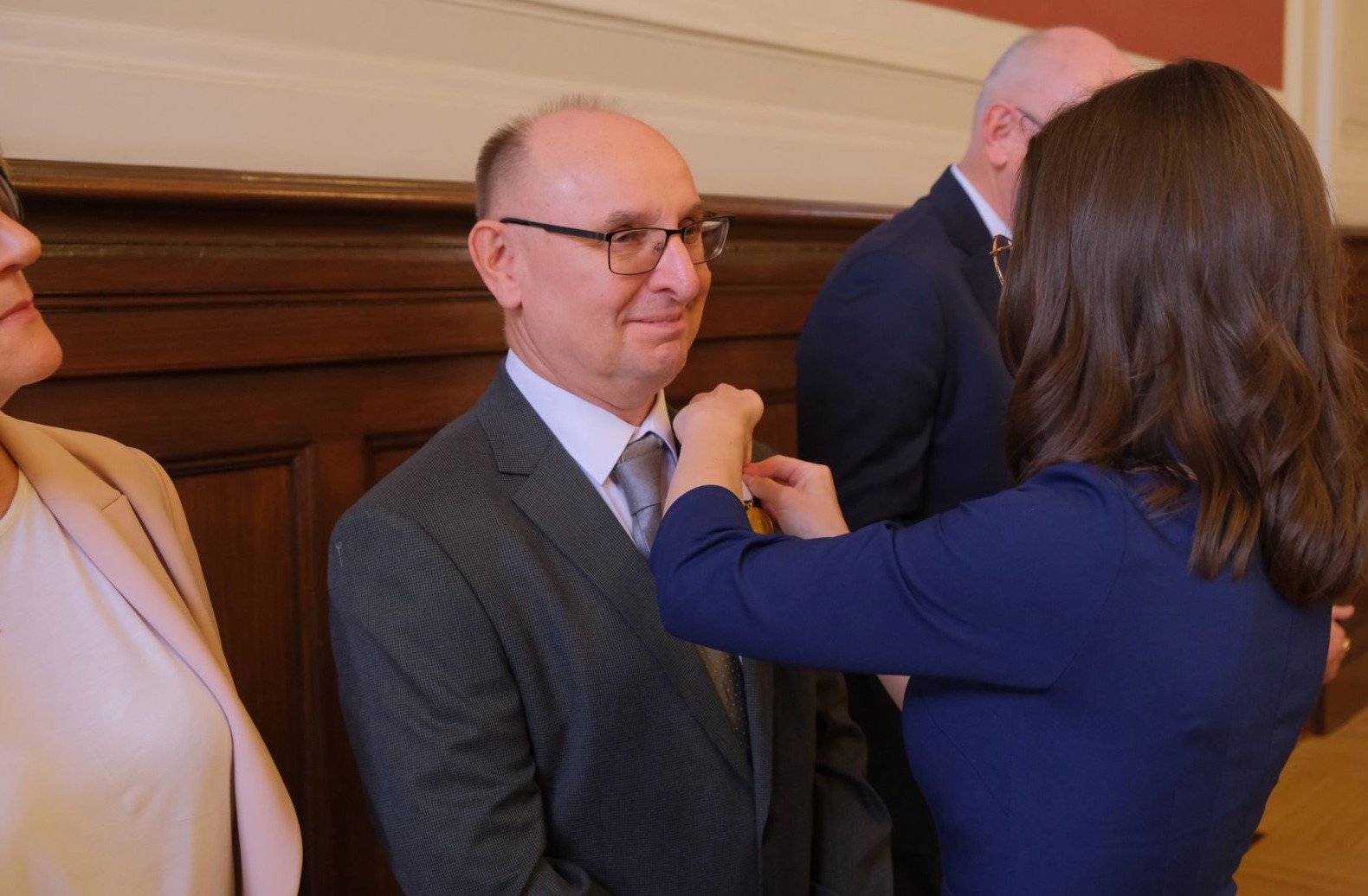 uroczystosć wręczenia Medali UAM i KEN