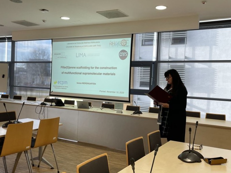 wykład dr Iwonę Nierengarten z Uniwersytetu w Strasburgu