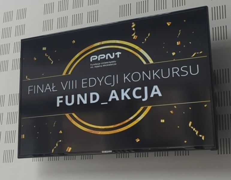 uroczyste rozdanie nagród w konkursie FundAkcja