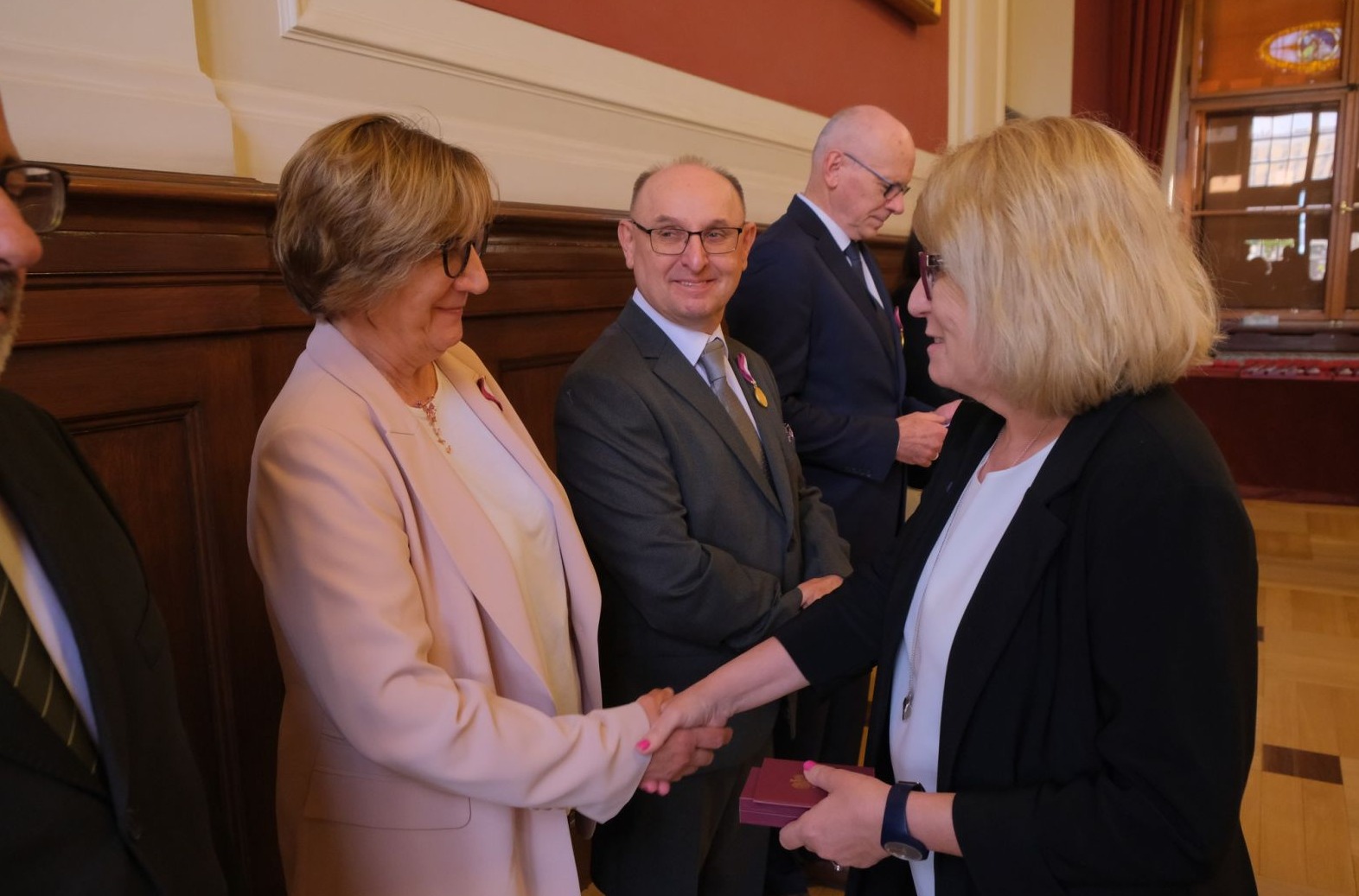 uroczystosć wręczenia Medali UAM i KEN