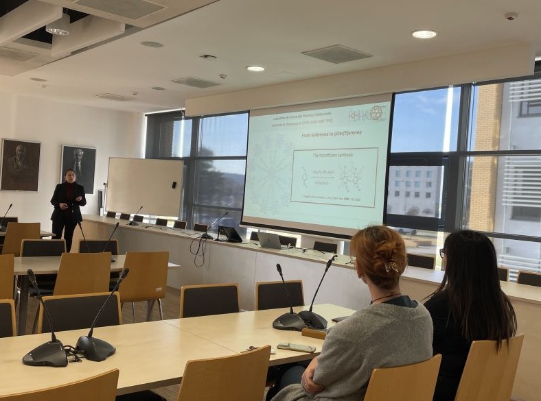 wykład dr Iwonę Nierengarten z Uniwersytetu w Strasburgu