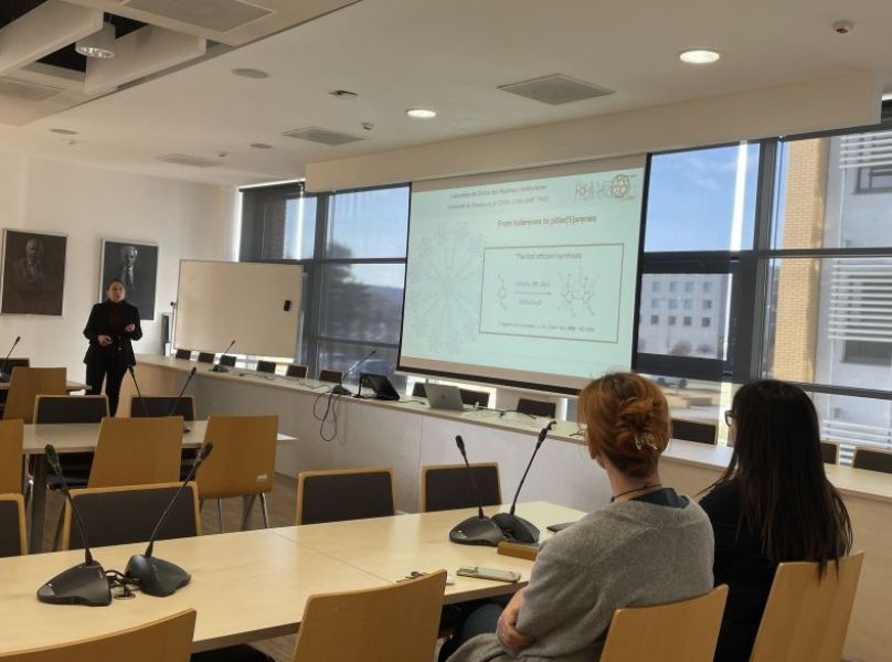 wykład dr Iwonę Nierengarten z Uniwersytetu w Strasburgu