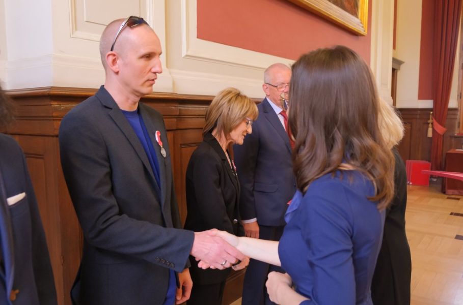 uroczystosć wręczenia Medali UAM i KEN