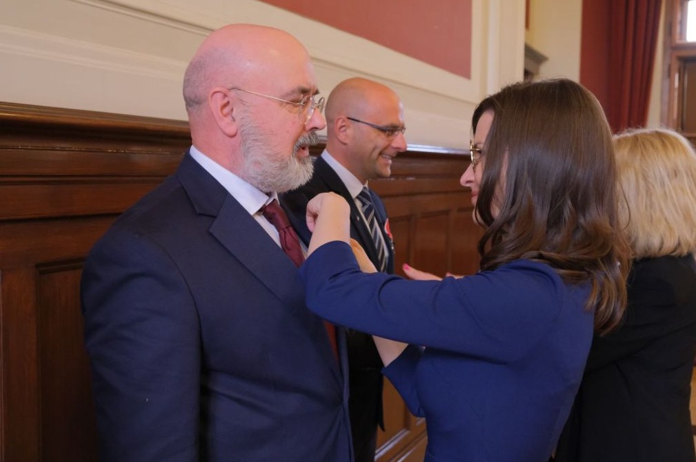 uroczystosć wręczenia Medali UAM i KEN