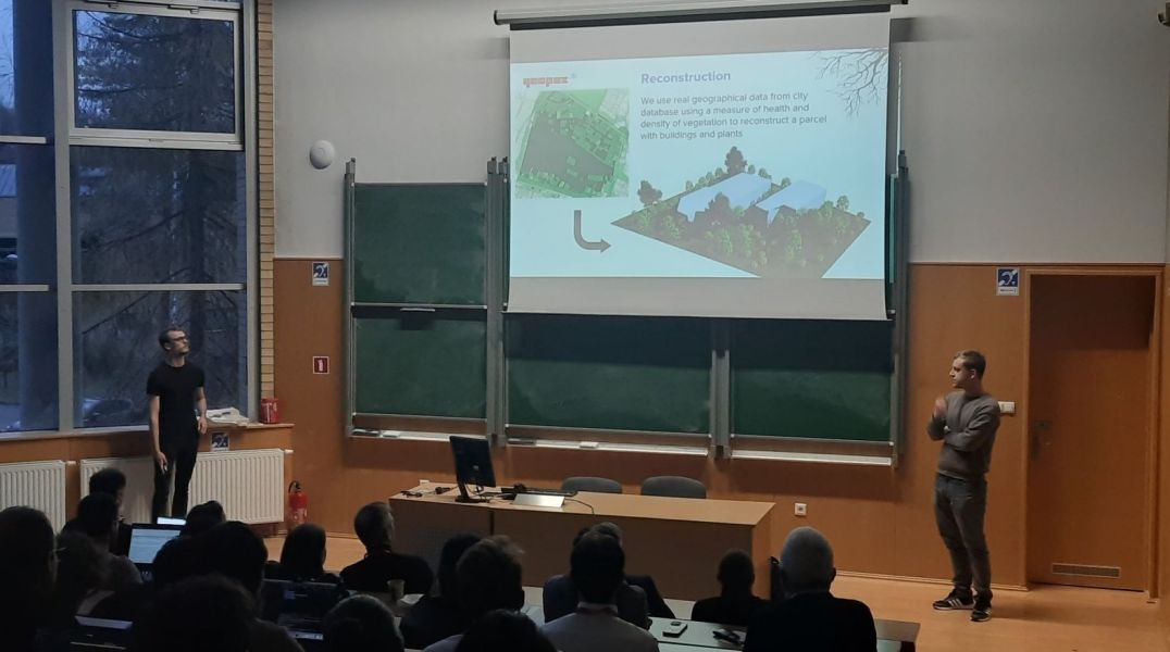 Prezentacje koncepcji studenckich projektów badawczo-rozwojowych