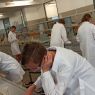 praca młodzieży w laboratorium