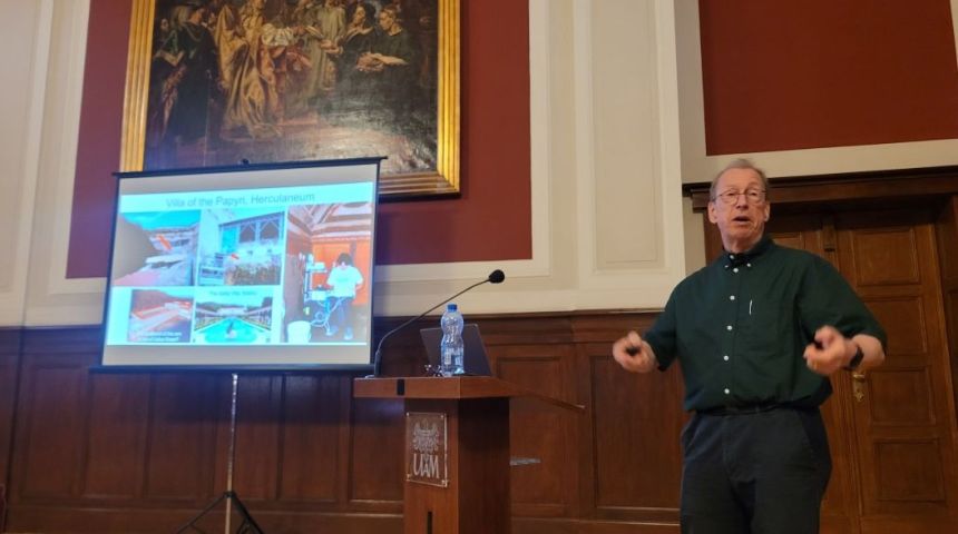 Wizyta prof. Bernharda Bluemicha z RWTH Aachen 